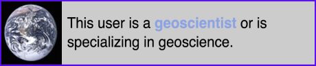 geoscientist userbox